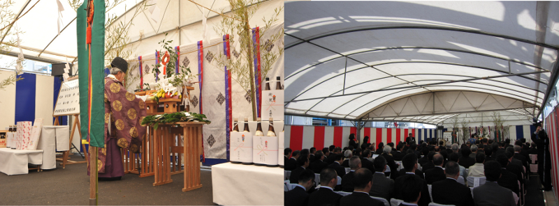 宮崎森林発電所　竣工式